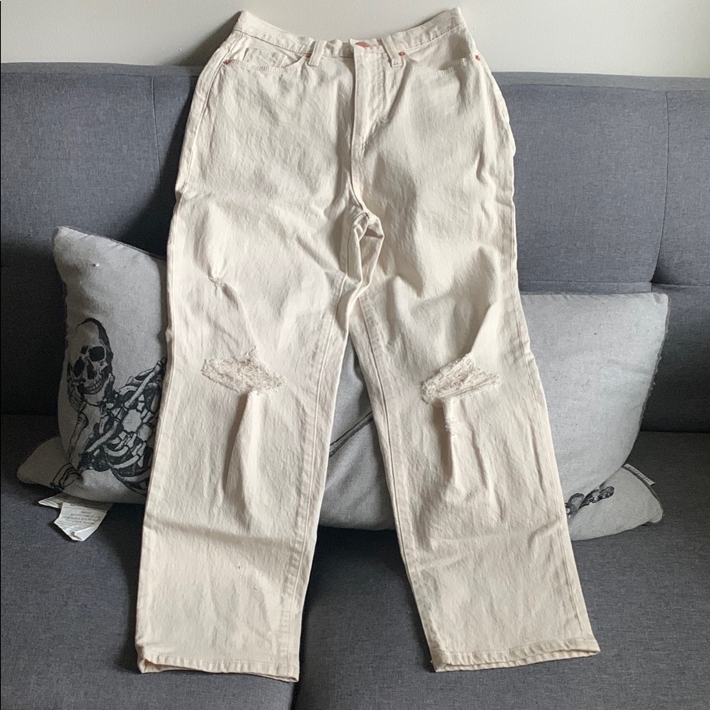 Universal Thread Cream Wide Leg Pants